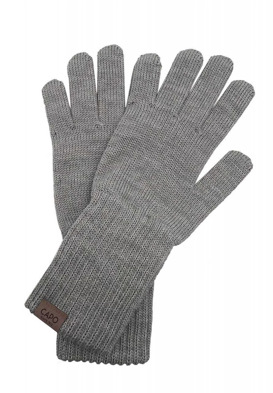 "Capo Women's Wool Knit Gloves – Warm Winter Handwear"