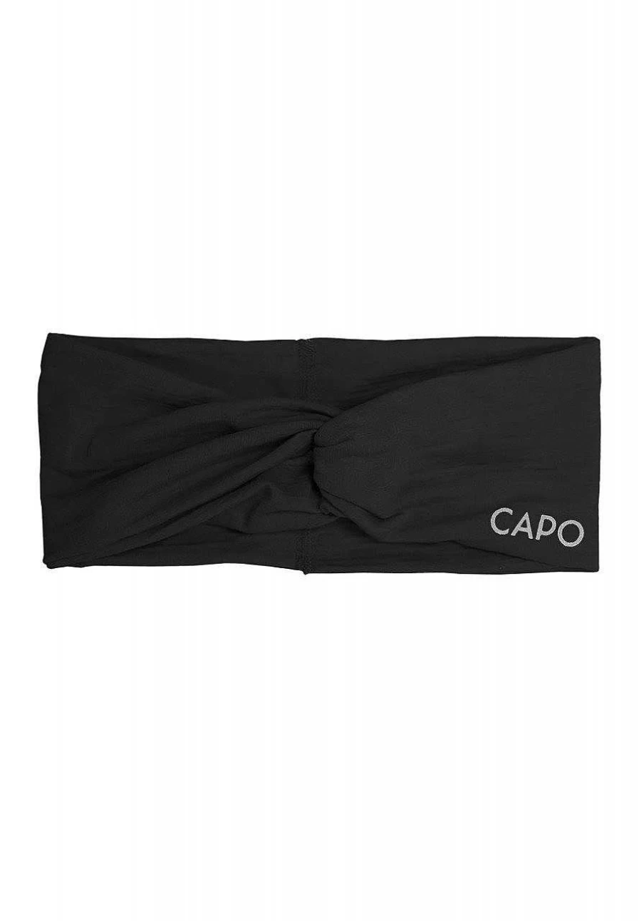 Capo Women's Merino Wool Knot Headband – Soft & Breathable GOTS Certified Jersey Headwrap