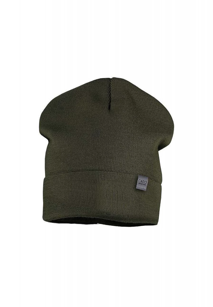 "Capo Women's Wool Knitted Beanie - Soft Winter Envelope Hat"
