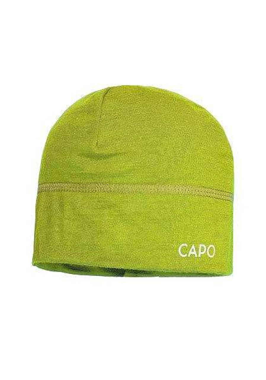 Capo Men's Merino Wool Jersey Cap - Warm & Comfortable Wooljersey Beanie for Winter
