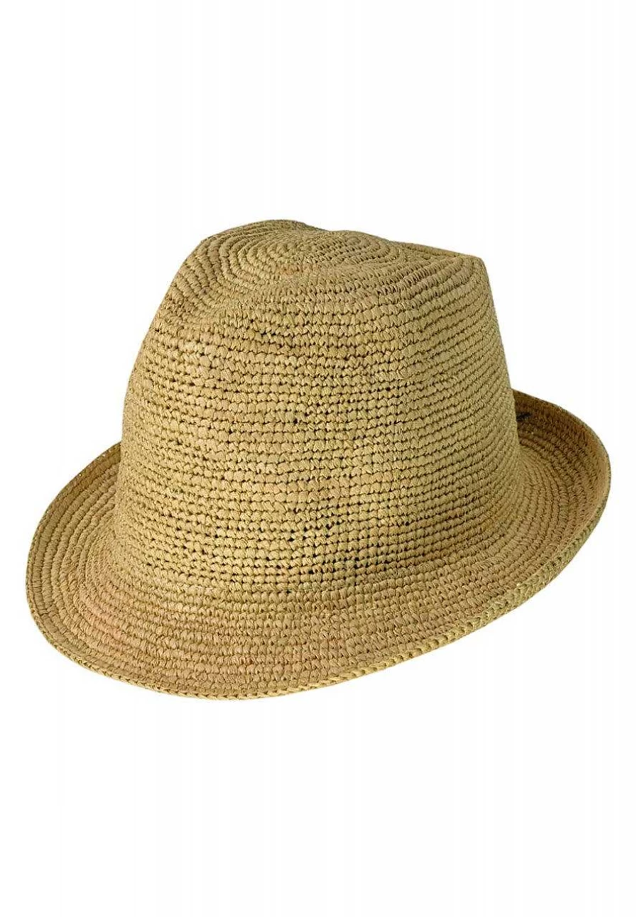 Capo Men's Plain Trilby Hat for Classic Style