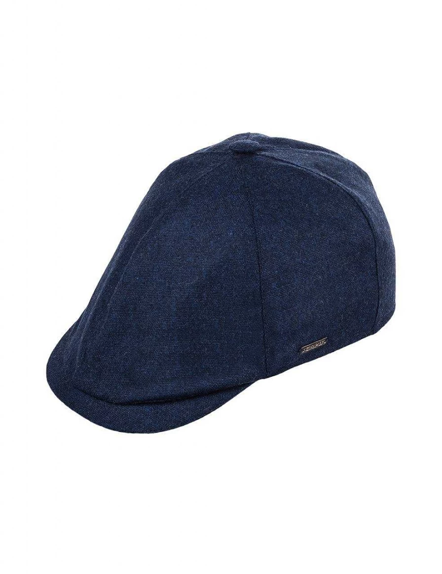 Capo Men's Marine Loden Flat Cap with Sympatex Waterproof Technology