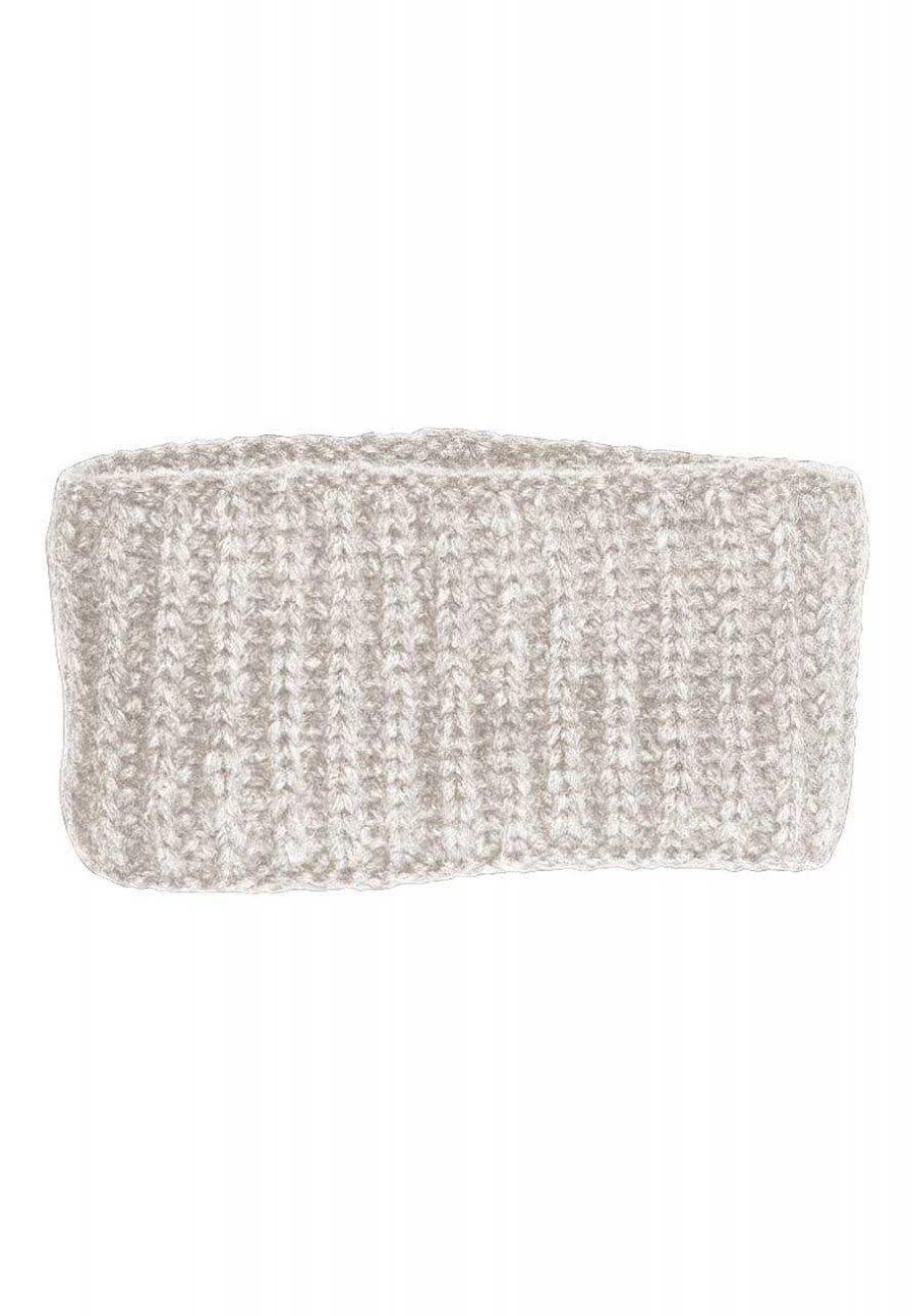 "Capo Women's Alpaca Blend Knit Headband with Fleece Lining"
