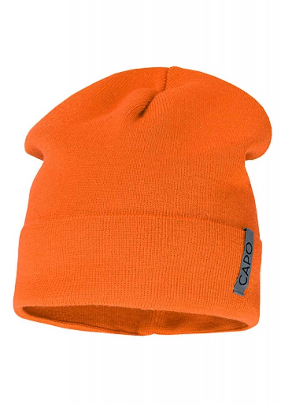 Capo Julius Cap for Women - Stylish Mango Color Summer Hat