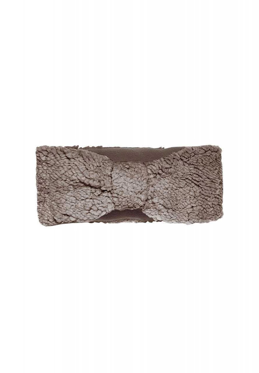 "Capo Women's Teddy Fur Headband – Soft & Stylish Winter Hair Accessory"