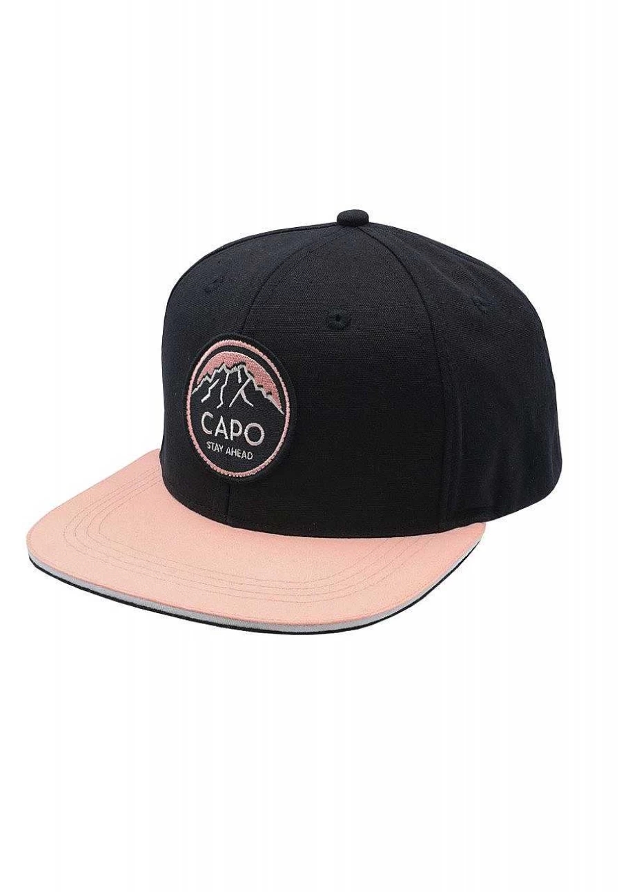 Capo Men's Baseball Cap with 6-Panel Design and Flat Brim