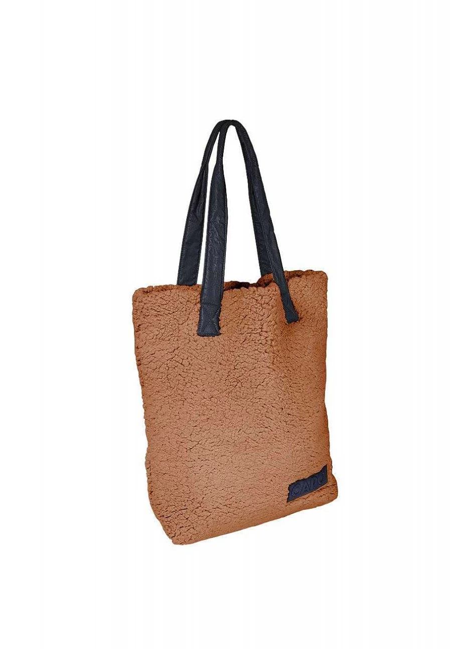 Capo Women's Luxury Teddy Fur Handbag - Soft Plush Fashion Shoulder Bag