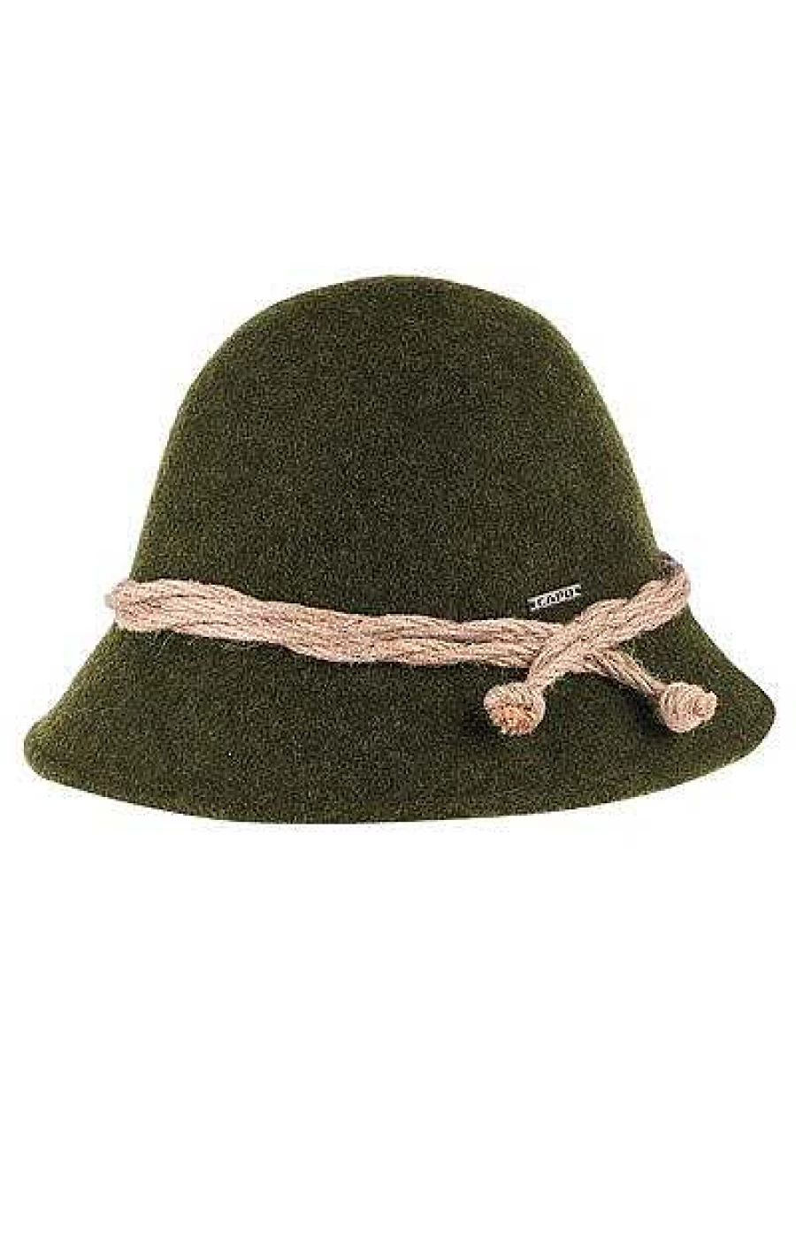 Capo Men's Olive Felt Hat - Traditional Costume Accessory