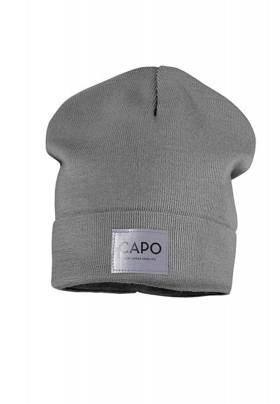 Capo Julius Men's Beanie Hat - Turn Up Style Winter Knit Cap