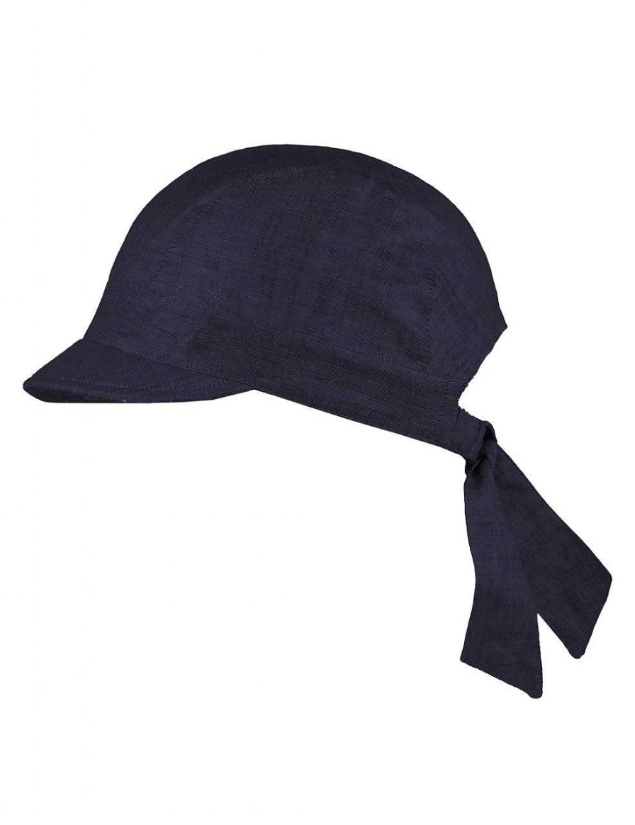 "Capo Women's Linen Soft Cap with Bow – Elegant Summer Hat"