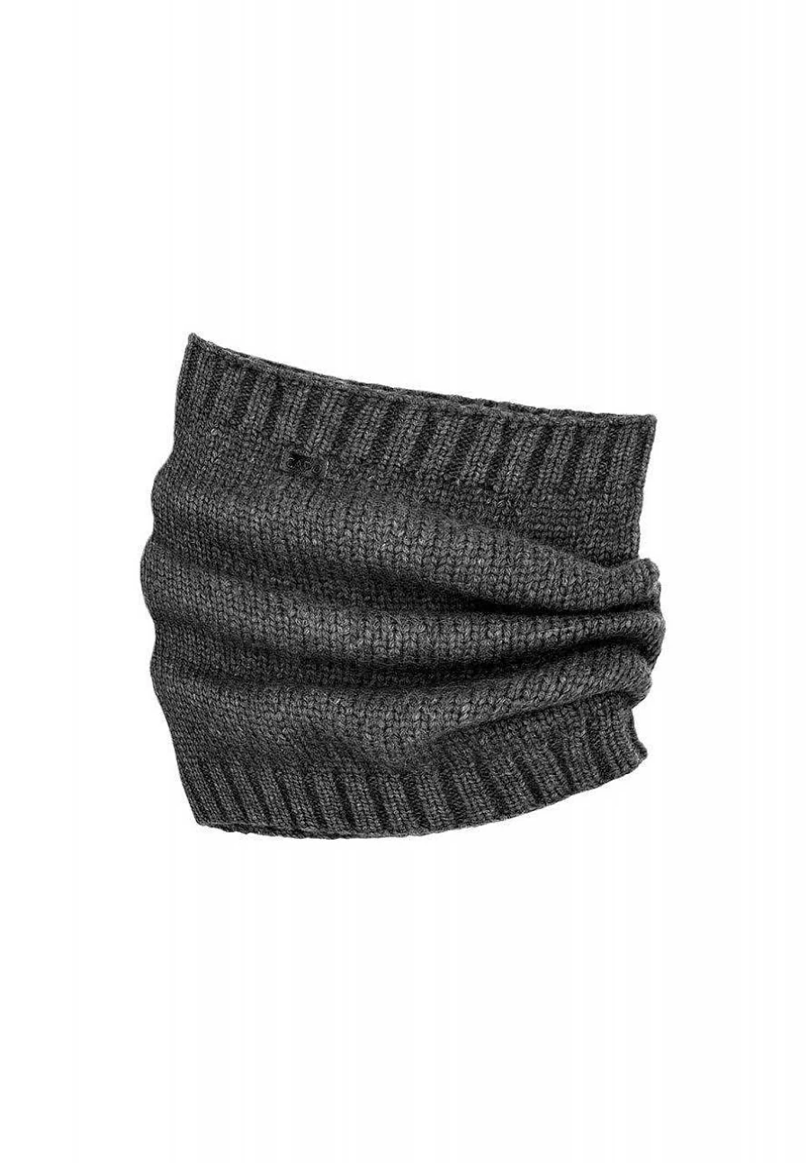 "Capo Women's Alpaca Blend Knitted Tube Scarf"