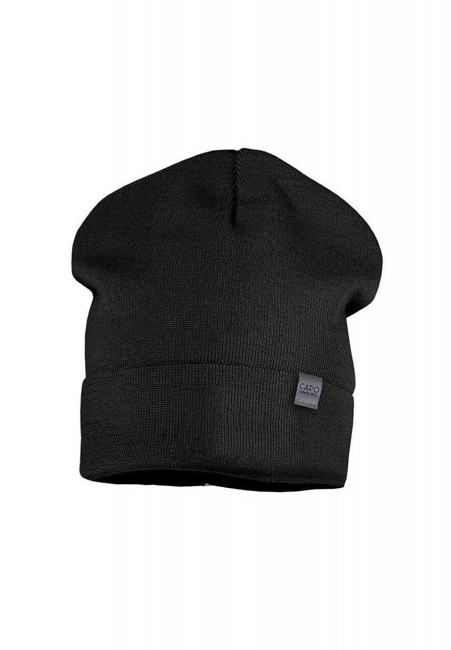 Capo Men's Wool Knitted Beanie - Winter Envelope Design for Warmth & Style