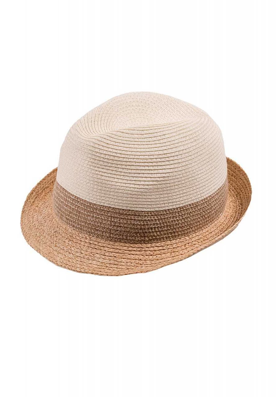 Capo Women's Marseille Hat in Ecru - Stylish Summer Wide Brim Sun Hat