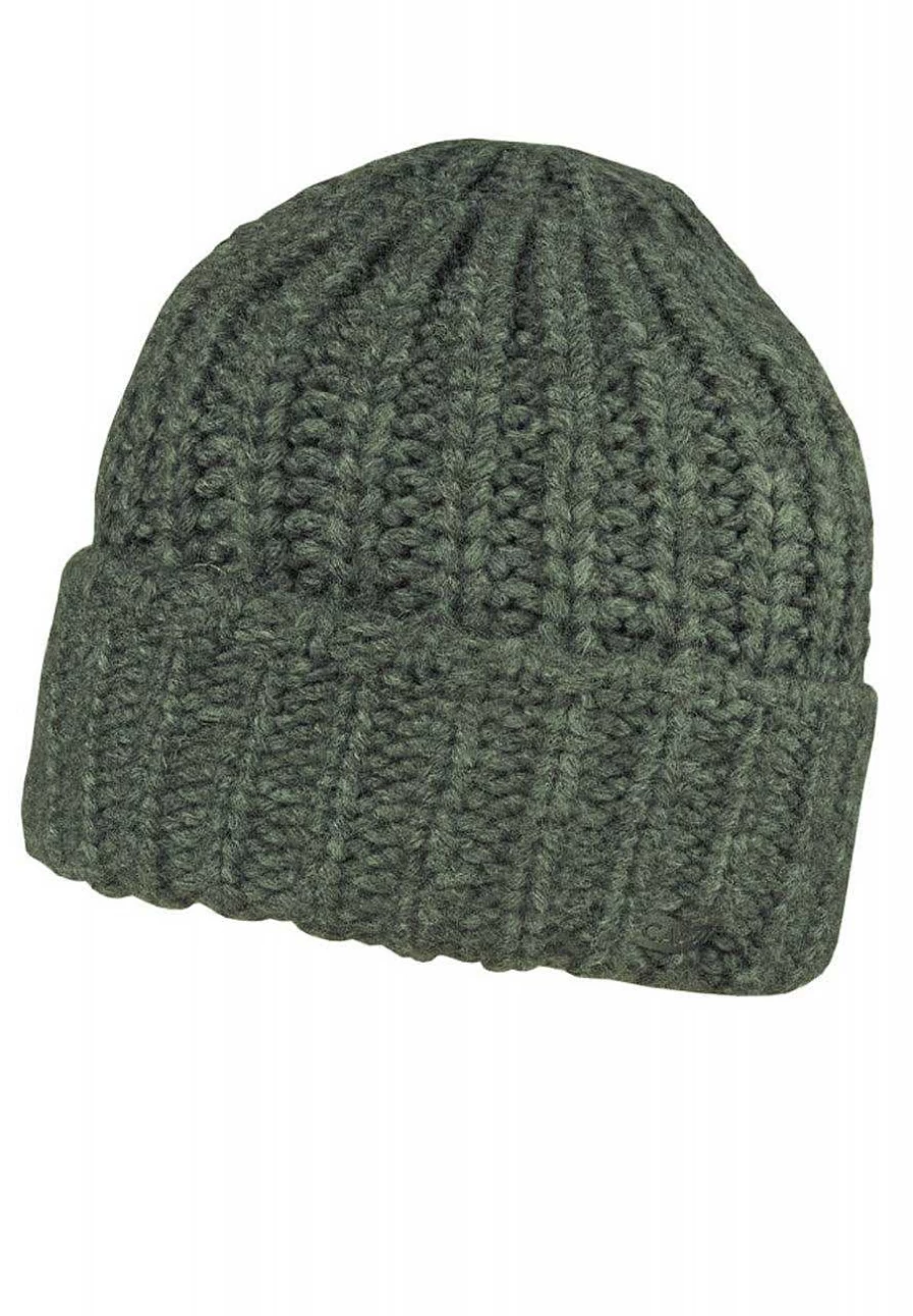 Capo Men's Knitted Turn-Up Cap - Classic Nice Cap for Men