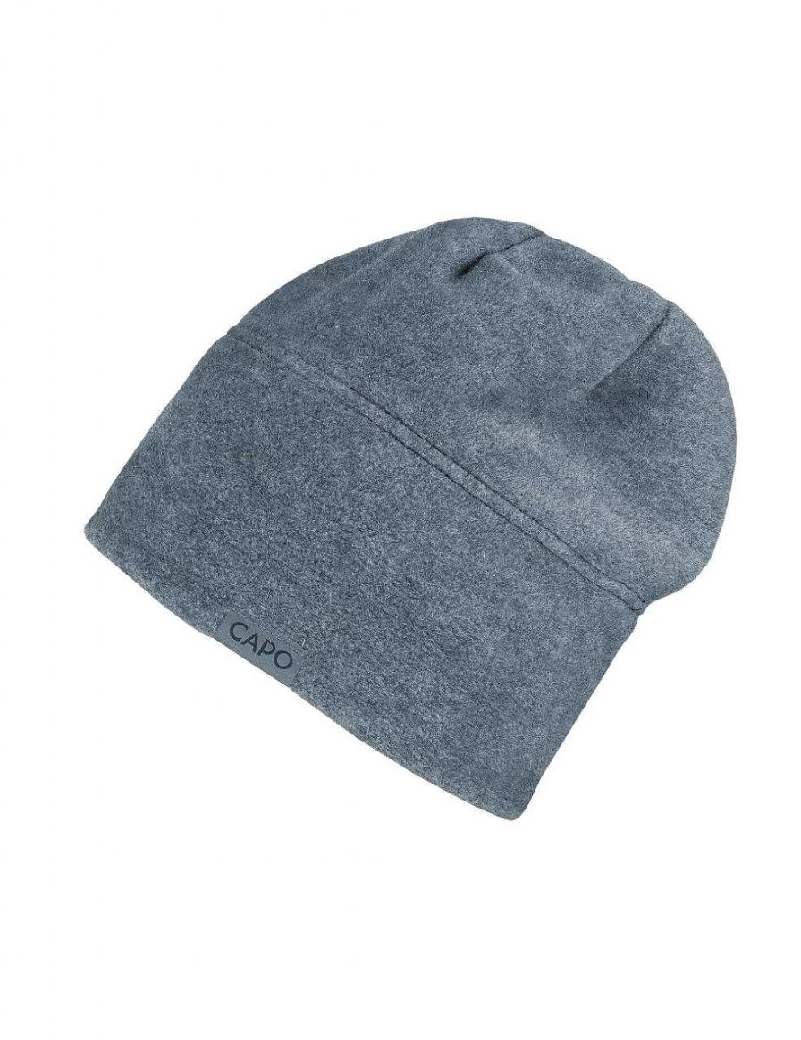 "Capo Women's Fleece Beanie with Reflective Label - Warm Winter Hat"