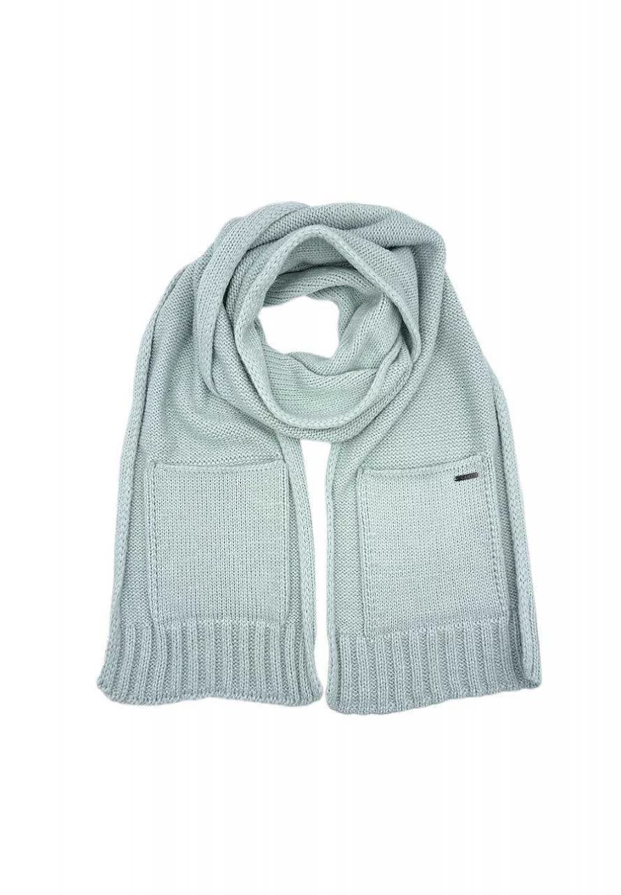 "Capo Women's Ultrasoft Knitted Scarf with Pockets – Warm & Stylish Winter Accessory"