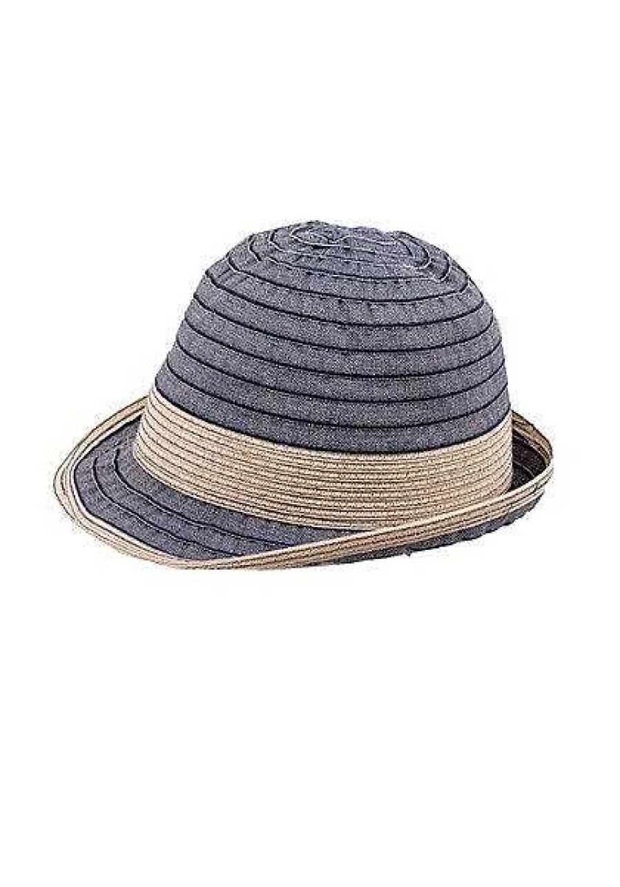 Capo Women's Santa Cruz Hat in Marine - Stylish Summer Beach Accessory