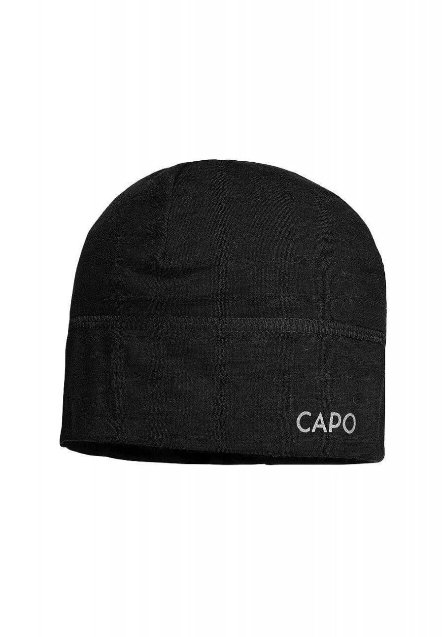 "Capo Women's Merino Wool Jersey Cap - Gots Certified Wooljersey Cap"