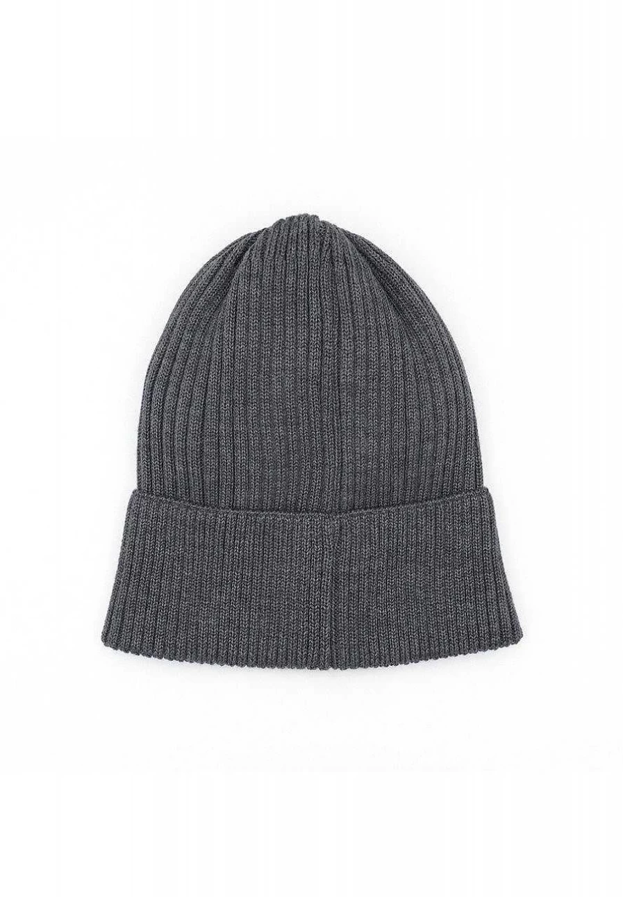 Capo Men's Recycled Yarn Rib Knit Hat - Eco-Friendly Beanie for Men
