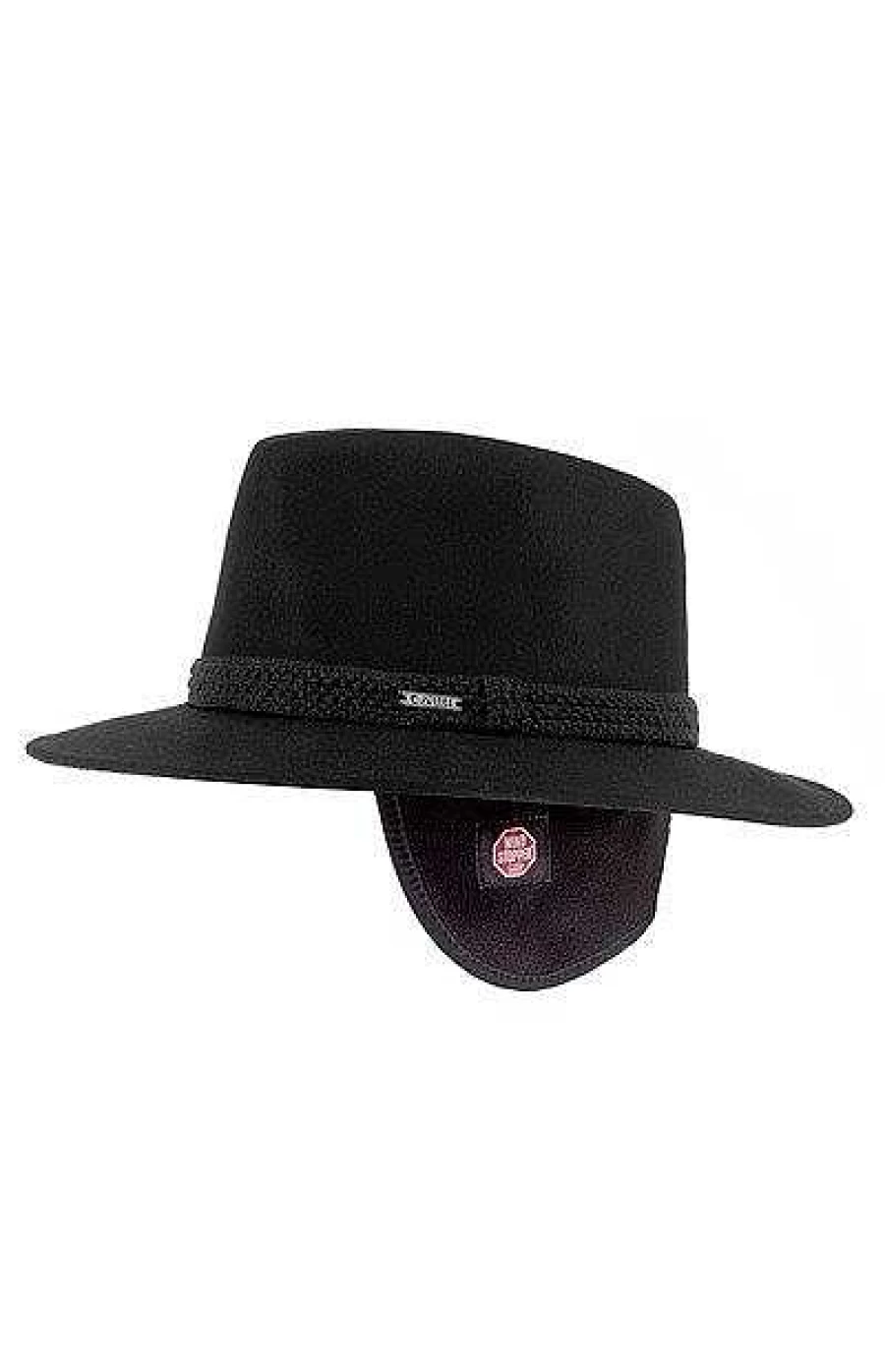 Capo Women's Outdoor Felt Hat with Adjustable Ear Flaps for Cold Weather Protection
