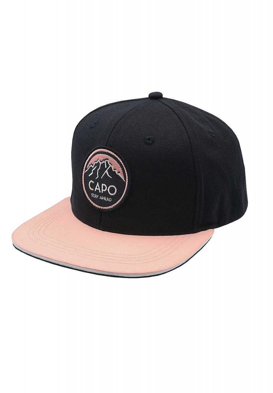 "Capo Women's Baseball Cap with 6-Panel Design and Flat Brim"