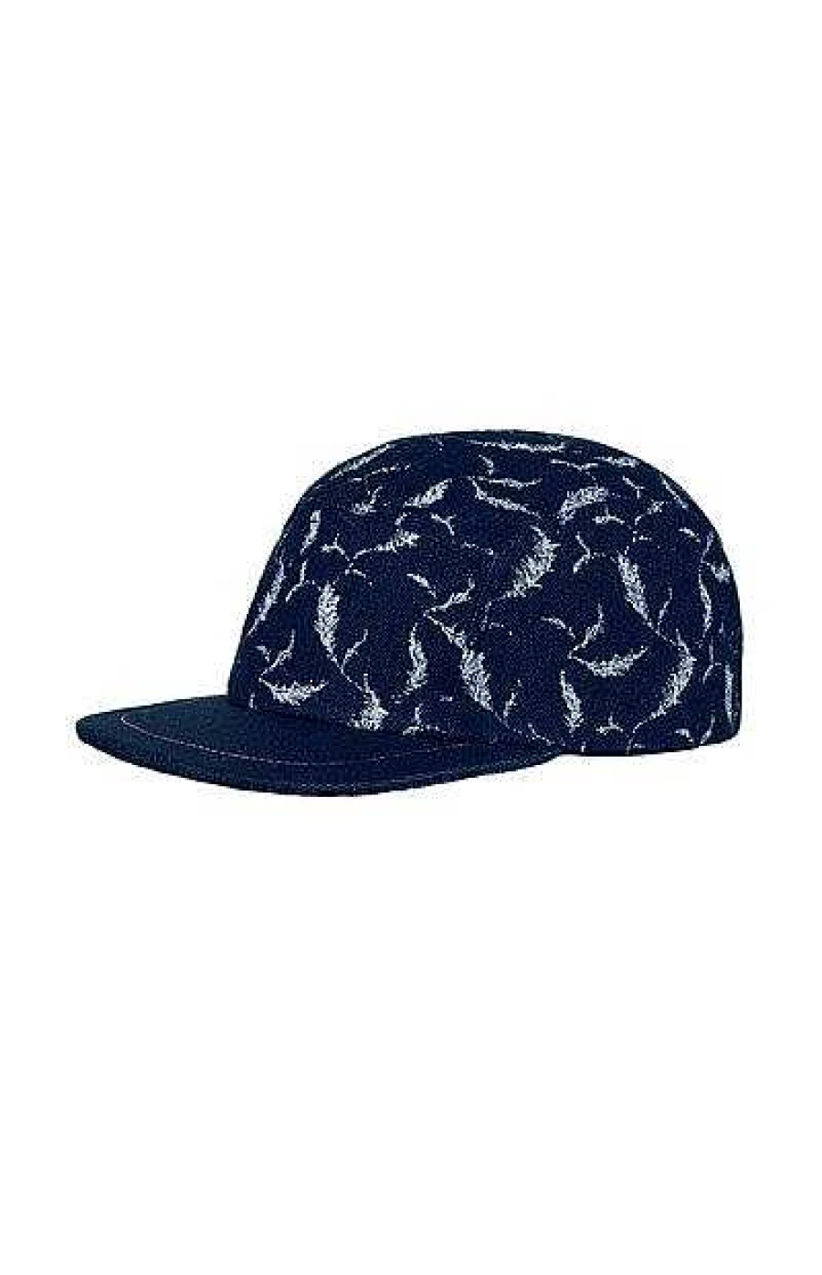 Capo Women's Marine Denim Feathers Cap - Stylish & Lightweight